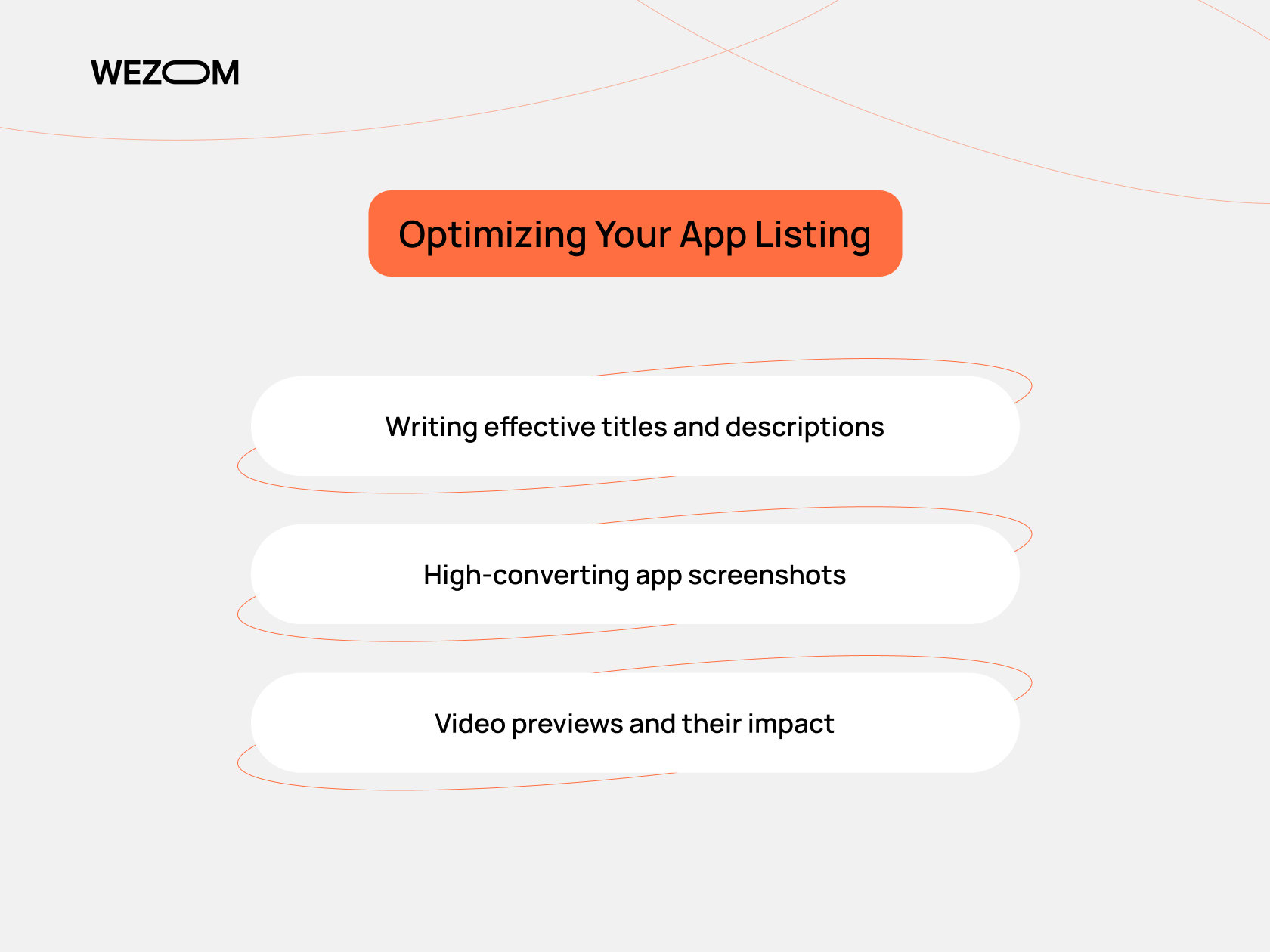 Optimizing your app listing with ASO for mobile apps through effective titles, high-converting screenshots, and video previews to boost app store SEO
